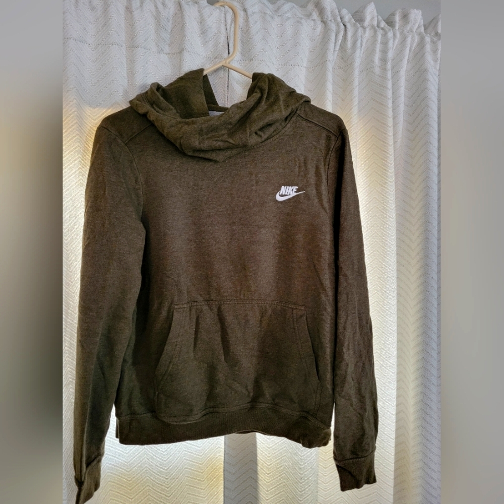 Nike Dark Olive Pullover Hoodie